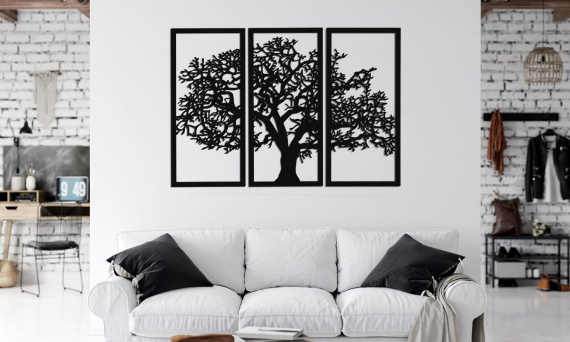 Ciekawe pomysły na ścianę w salonie – 10 inspirujących rozwiązań