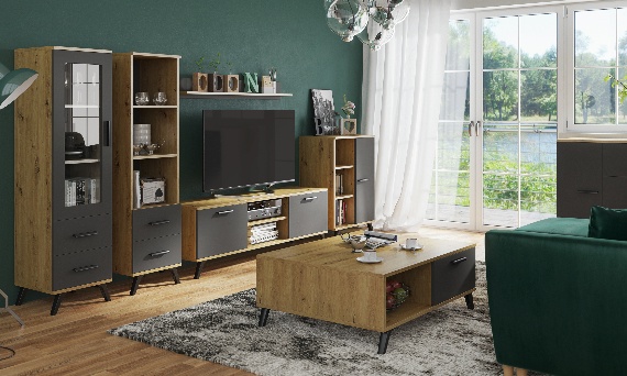 Jak dobrać zestaw mebli do salonu, żeby uniknąć efektu „przeładowania”?